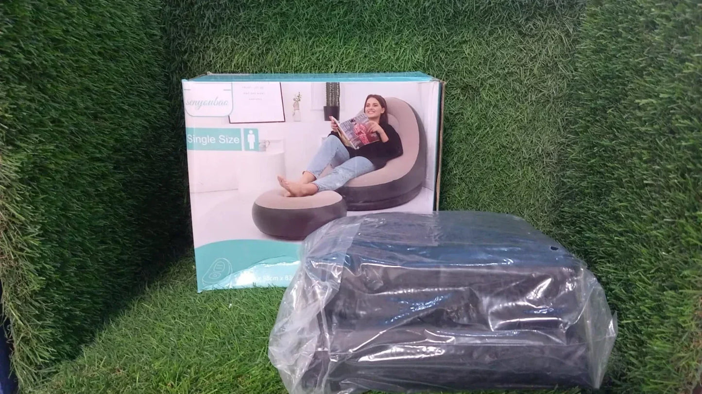 Portable Indoor/Outdoor Air Couch + Pump