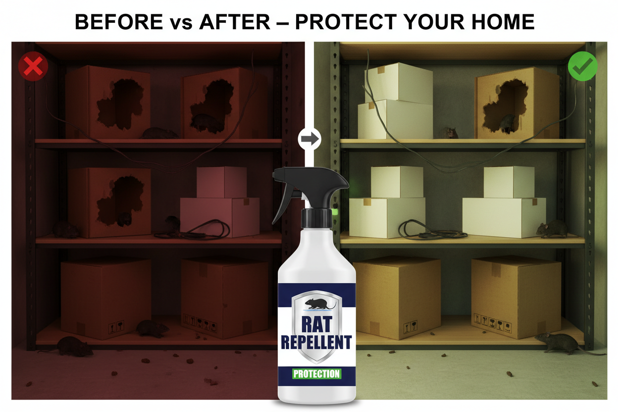 Rat Repellent Spray (Pack of 3)