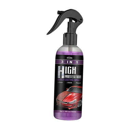 Hydrophobic Nano Coating Car Polish Spray – 3-in-1 Scratch Protection (Pack of 2)