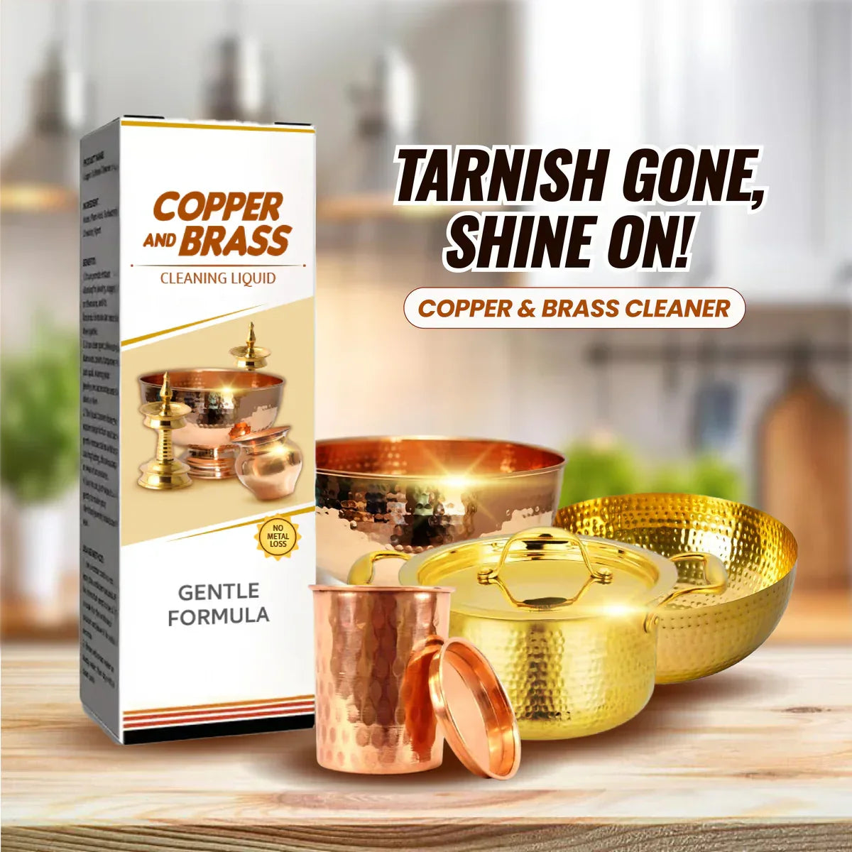 ShineBright™ - Instant Copper & Brass Cleaning Liquid  (Buy 1 Get 1 Free) Limited Offer