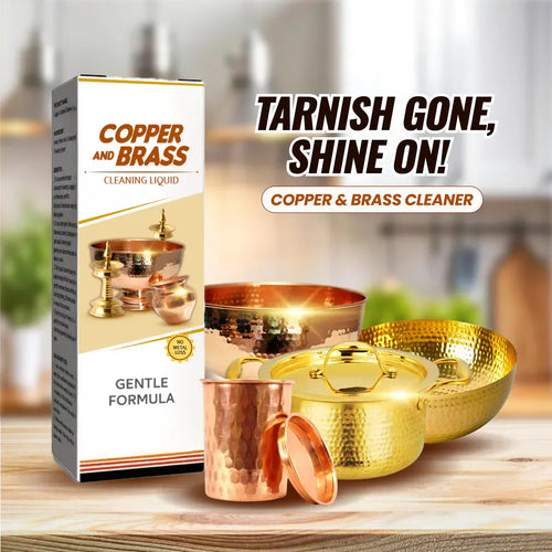 ShineBright™ - Instant Copper & Brass Cleaning Liquid  (Buy 1 Get 1 Free) Limited Offer