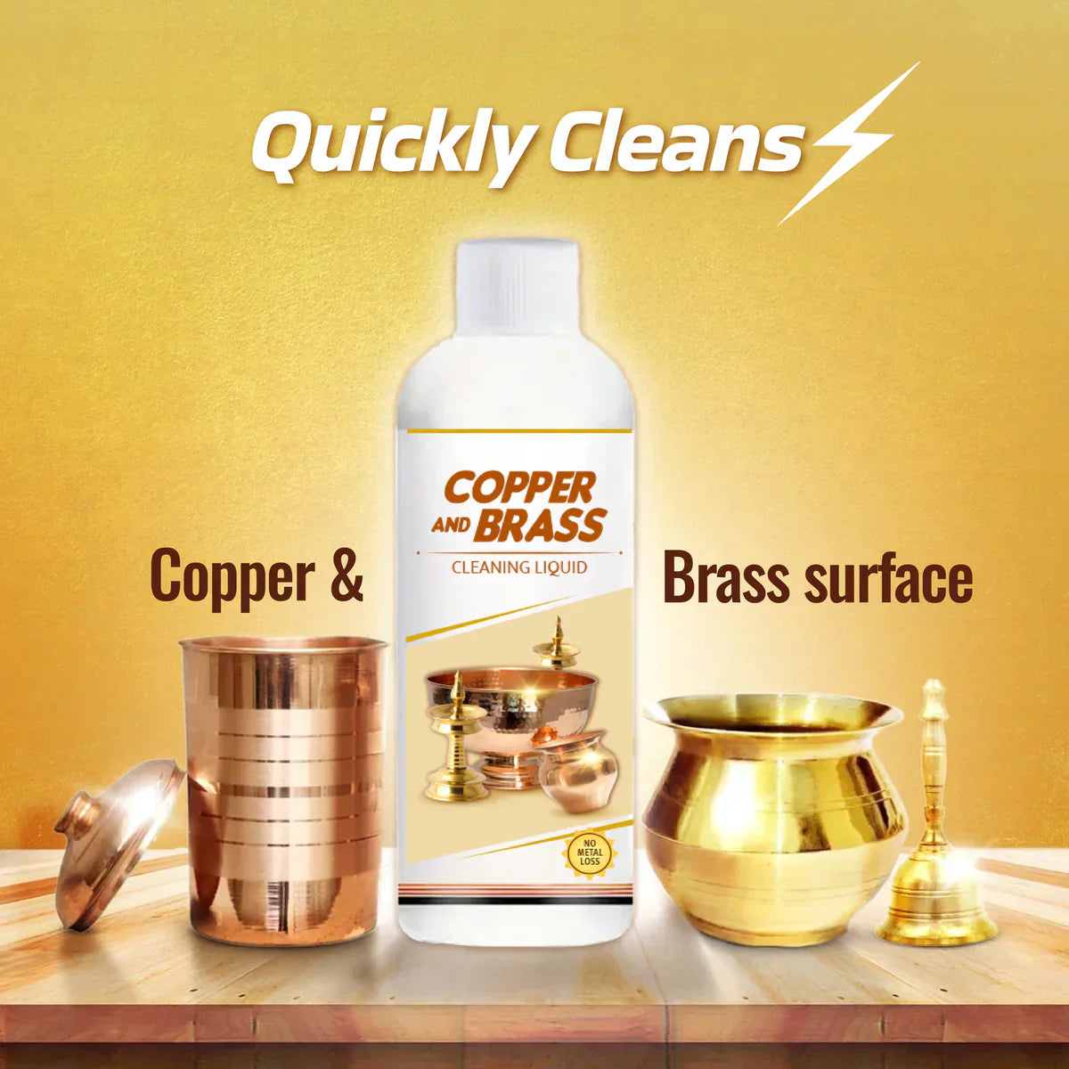 ShineBright™ - Instant Copper & Brass Cleaning Liquid  (Buy 1 Get 1 Free) Limited Offer