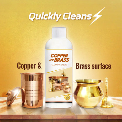 ShineBright™ - Instant Copper & Brass Cleaning Liquid  (Buy 1 Get 1 Free) Limited Offer