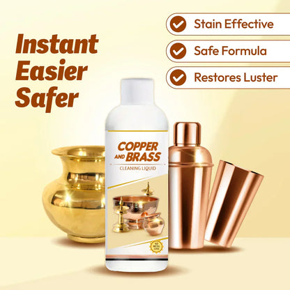 ShineBright™ - Instant Copper & Brass Cleaning Liquid  (Buy 1 Get 1 Free) Limited Offer