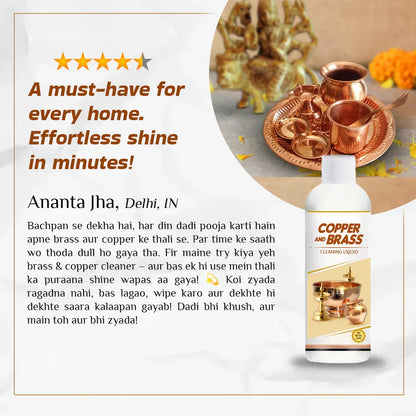 ShineBright™ - Instant Copper & Brass Cleaning Liquid  (Buy 1 Get 1 Free) Limited Offer