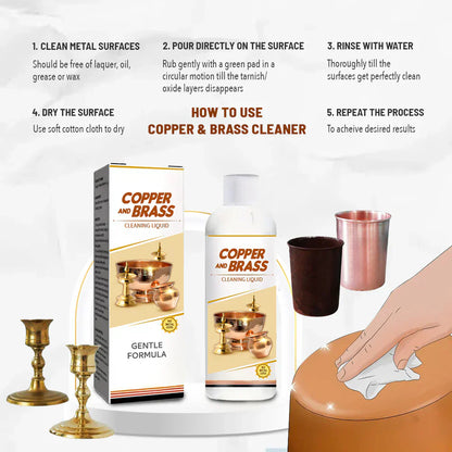 ShineBright™ - Instant Copper & Brass Cleaning Liquid  (Buy 1 Get 1 Free) Limited Offer