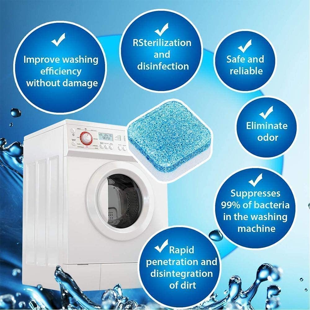 Washing Machine Deep Cleaning Tablets (Limited Stock)