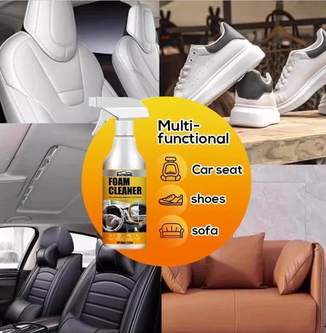 Multi-Purpose Foam Cleaner 60ml – Car, Kitchen & Home Surface Cleaner