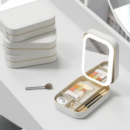 Small Travel LED Makeup Mirror