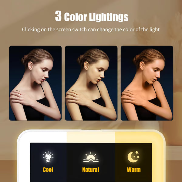 Small Travel LED Makeup Mirror