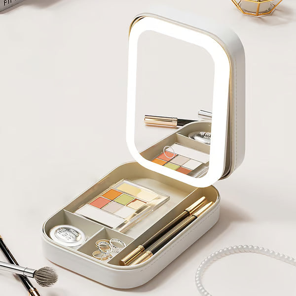Small Travel LED Makeup Mirror